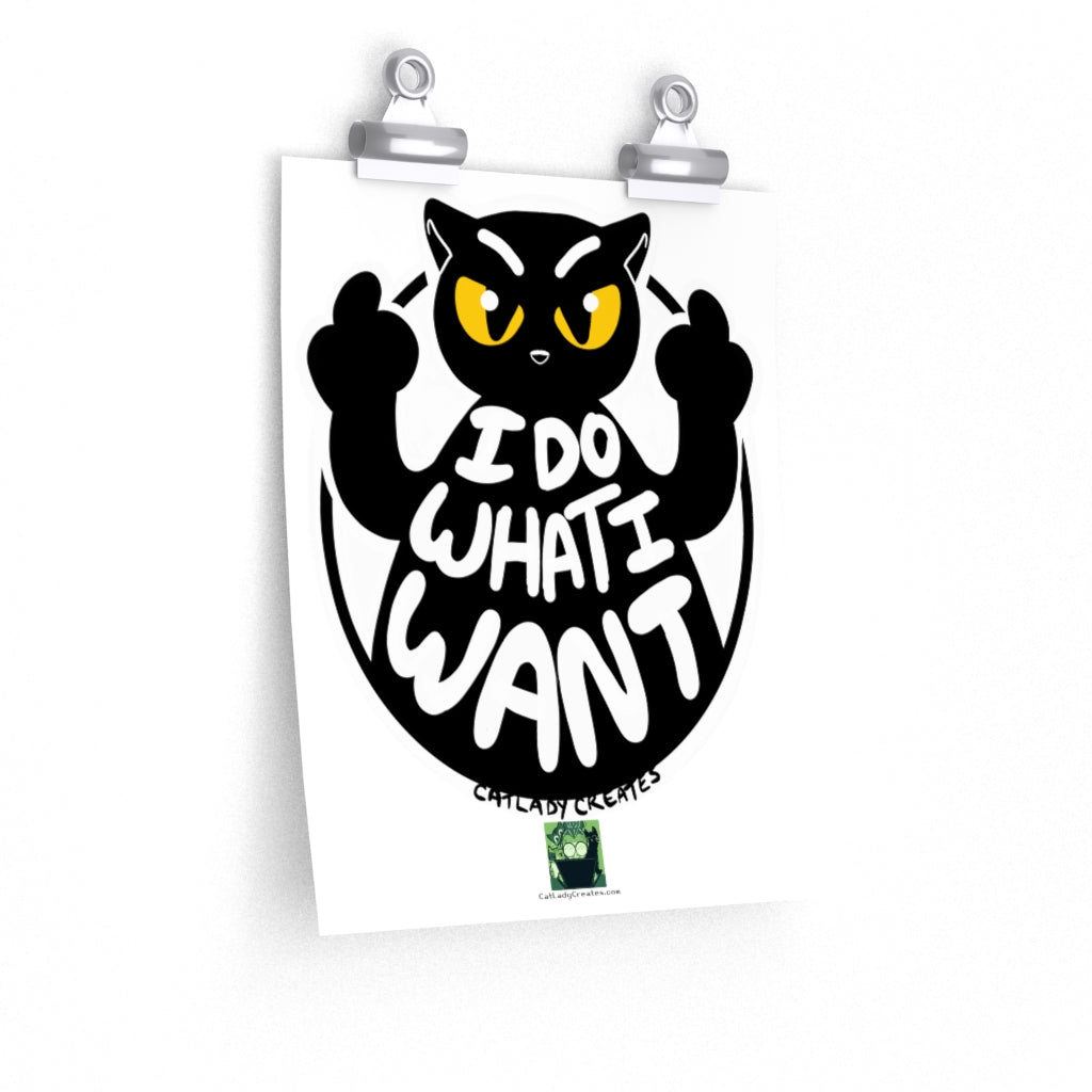 I DO WHAT I WANT print