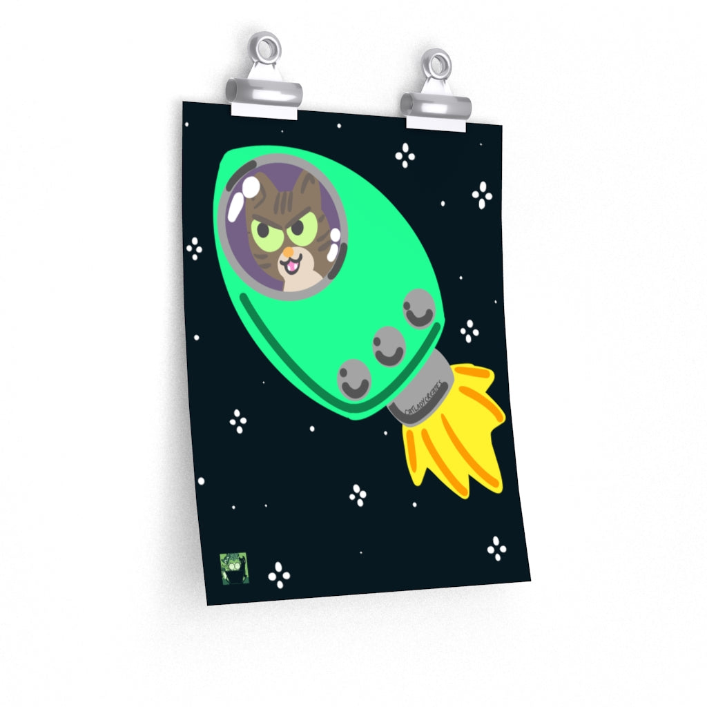 Space Kitten Prints